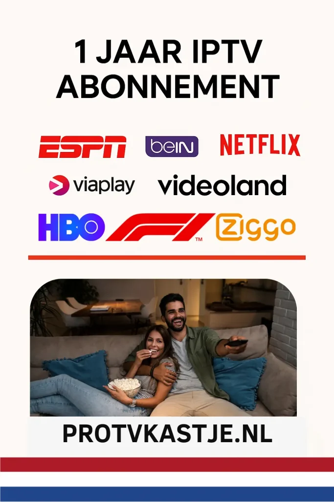 1 JAAR IPTV abonnement